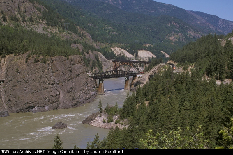 CP coal trains Cisco, BC